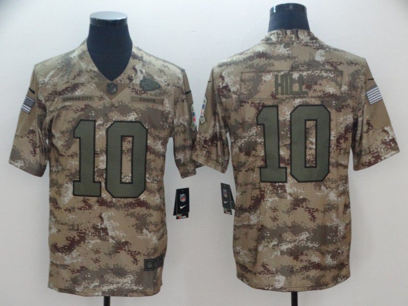 Men Kansas City Chiefs #10 Hill Camo Nike Limited NFL Jersey->houston texans->NFL Jersey